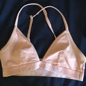 Pink bralette